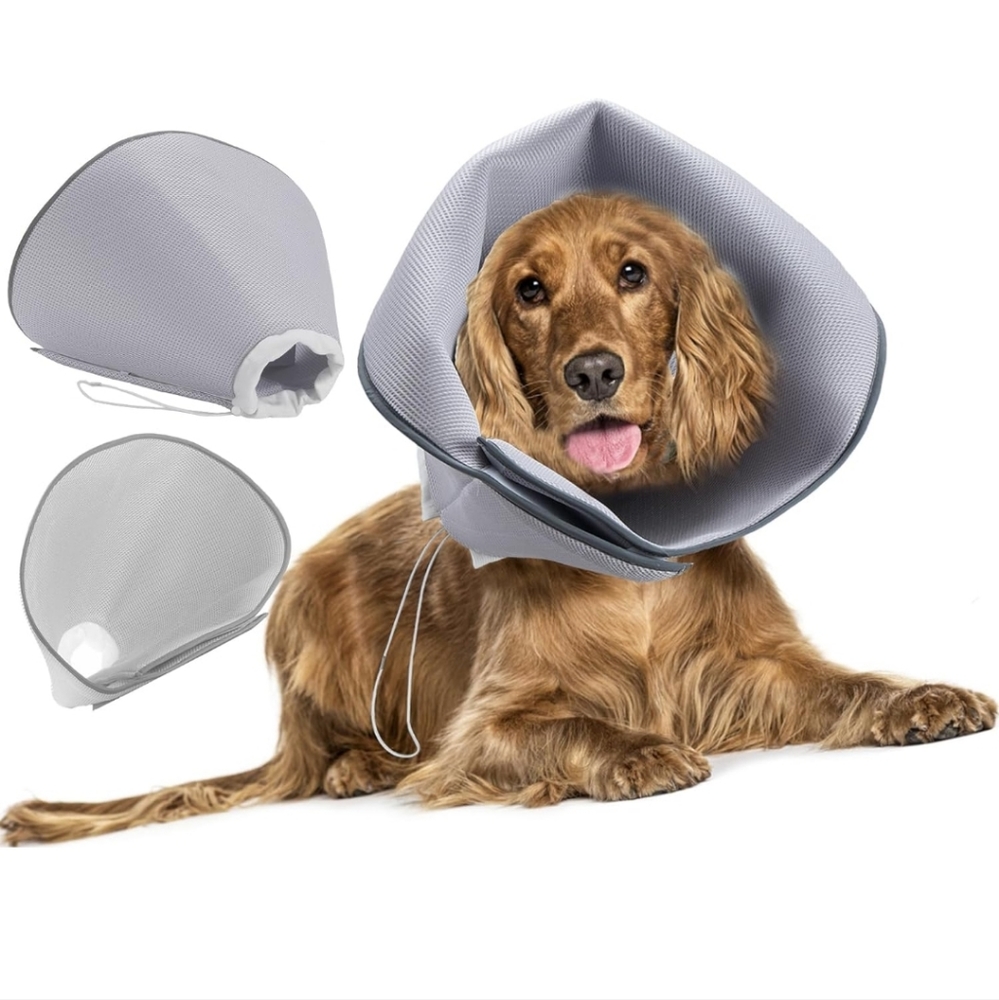 Extra soft, flexible, dog cone collars Size XL